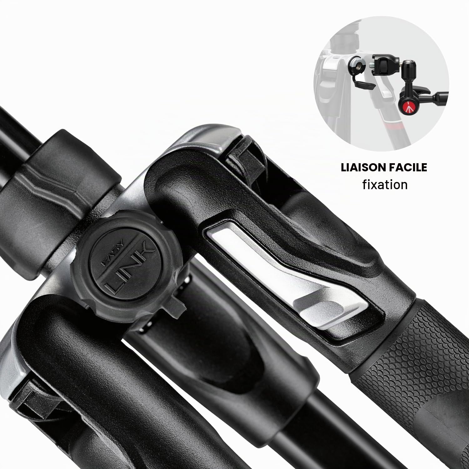 Manfrotto Befree Advanced Camera Tripod with Lever Closure, Portable and Compact Travel Tripod Kit with Ball Head, Aluminium Tripod for DSLR Reflex and Mirrorless Cameras, Camera Accessories