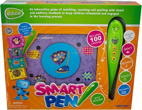 Edutab Smart Educational Activity Pen, Green, 9 x 8