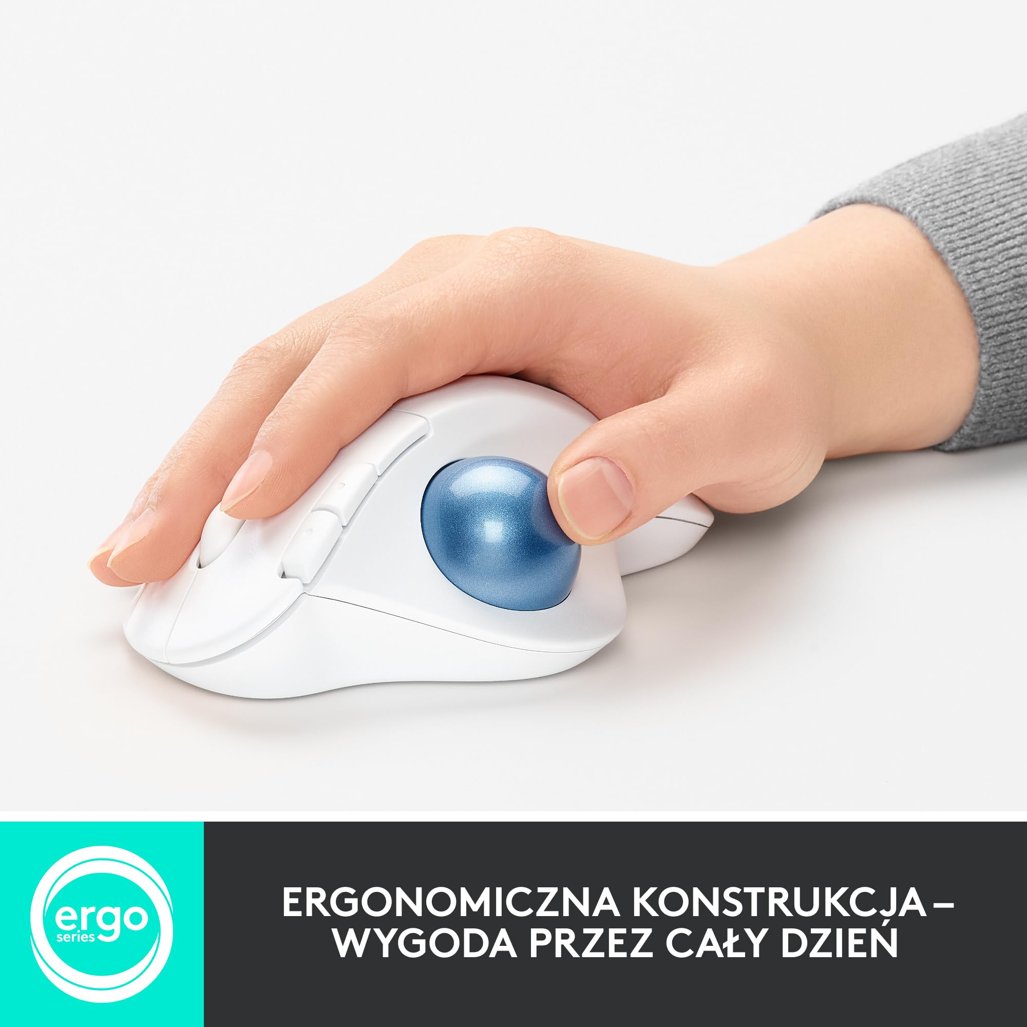 Logitech ERGO M575 Trackball Bezprzewodowa mysz