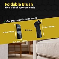 Vista 5 de Juego de cepillos de repuesto para aspiradora en vacío (1 1/4 pulgadas)