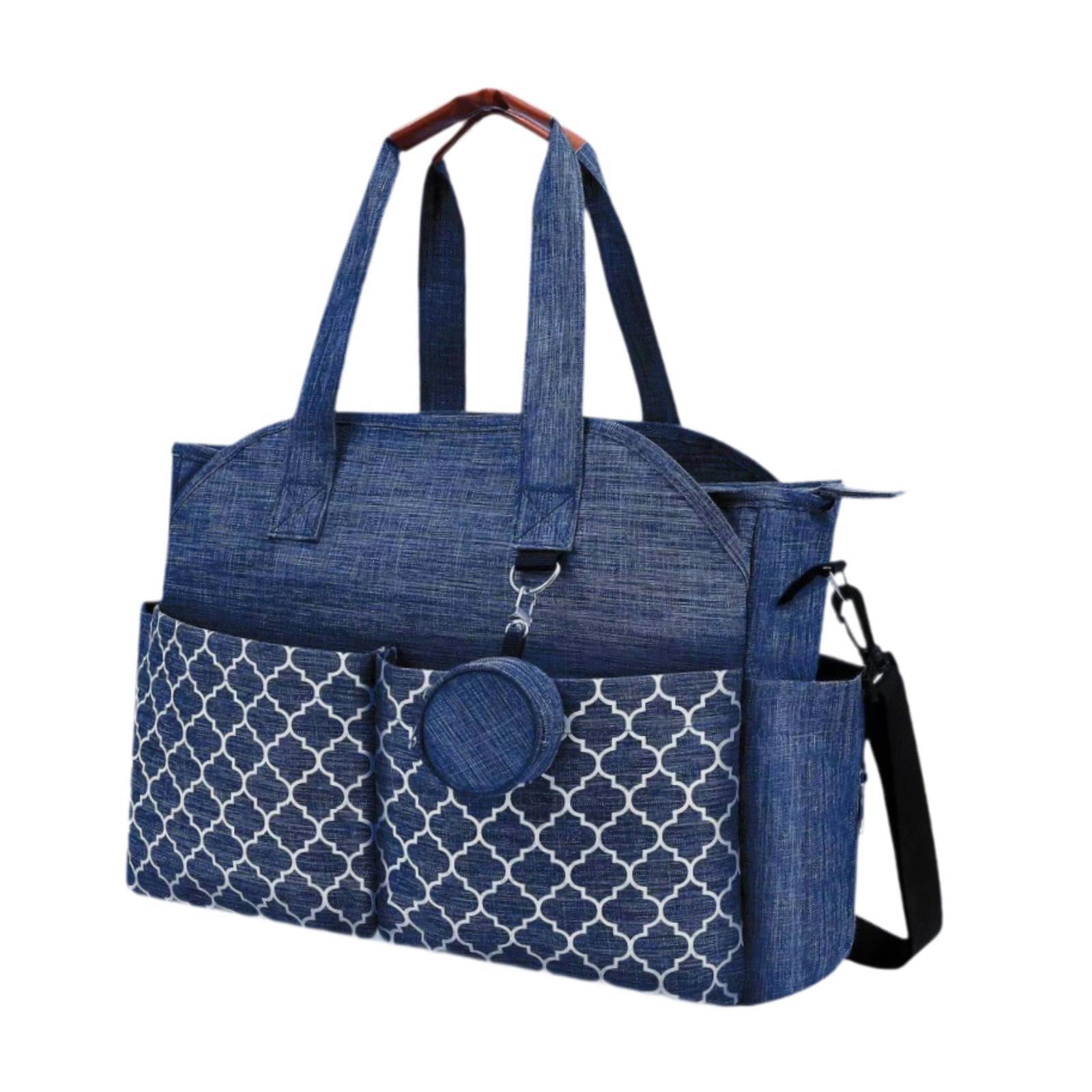 Bolsa de pañales sofisticada con Gran Capacidad para organizar pañales, Alimentos, Juguetes, Regalos para Baby Shower, Bolsillo para Toallas, Bolsa de para Viajes, Trabajo y Actividades al