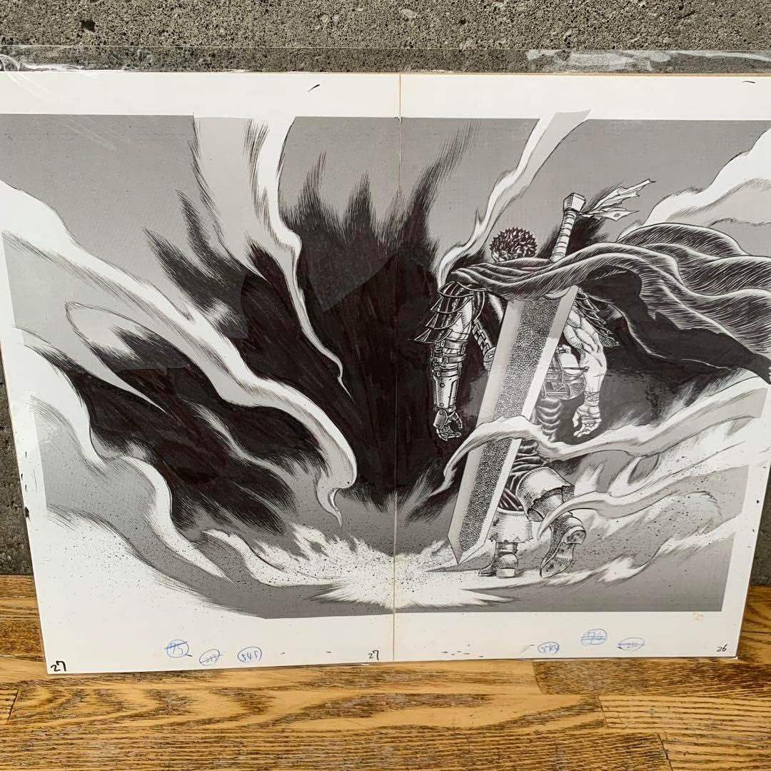 ベルセルク 原画】大ベルセルク展 ベルセルク Berserk 複製原稿 原画 P