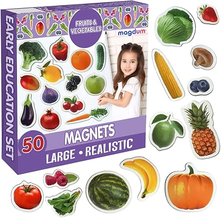 Magnet Frigo Enfant Magdum Fruit Legume Enfant 50 Magnet Enfant Frigo Jouet Frigo Enfant Jouet Aimant