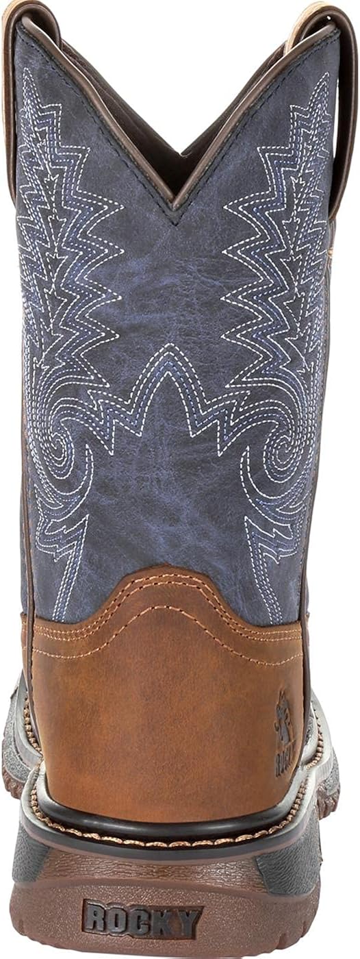  | Rocky Big Kids' Ride FLX Western Boot Size 6.5(M) | Boots