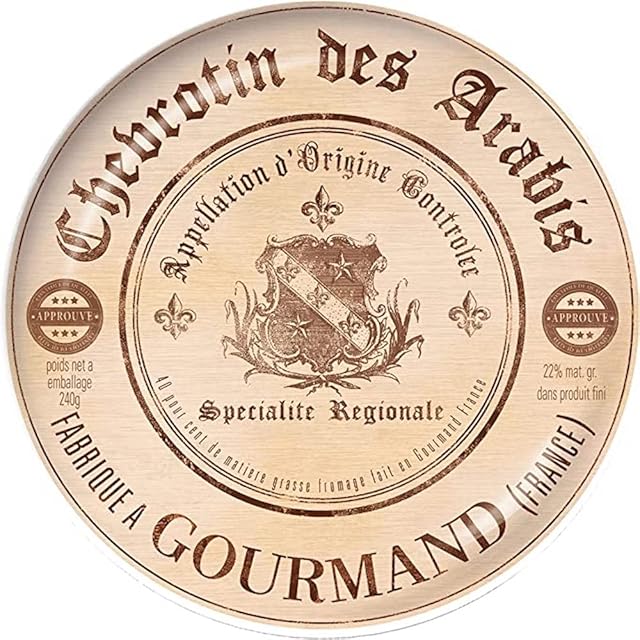 Artesà Set of 4 Ceramic Side Plates, 19.1 cm (7.5") Gourmet Cheese