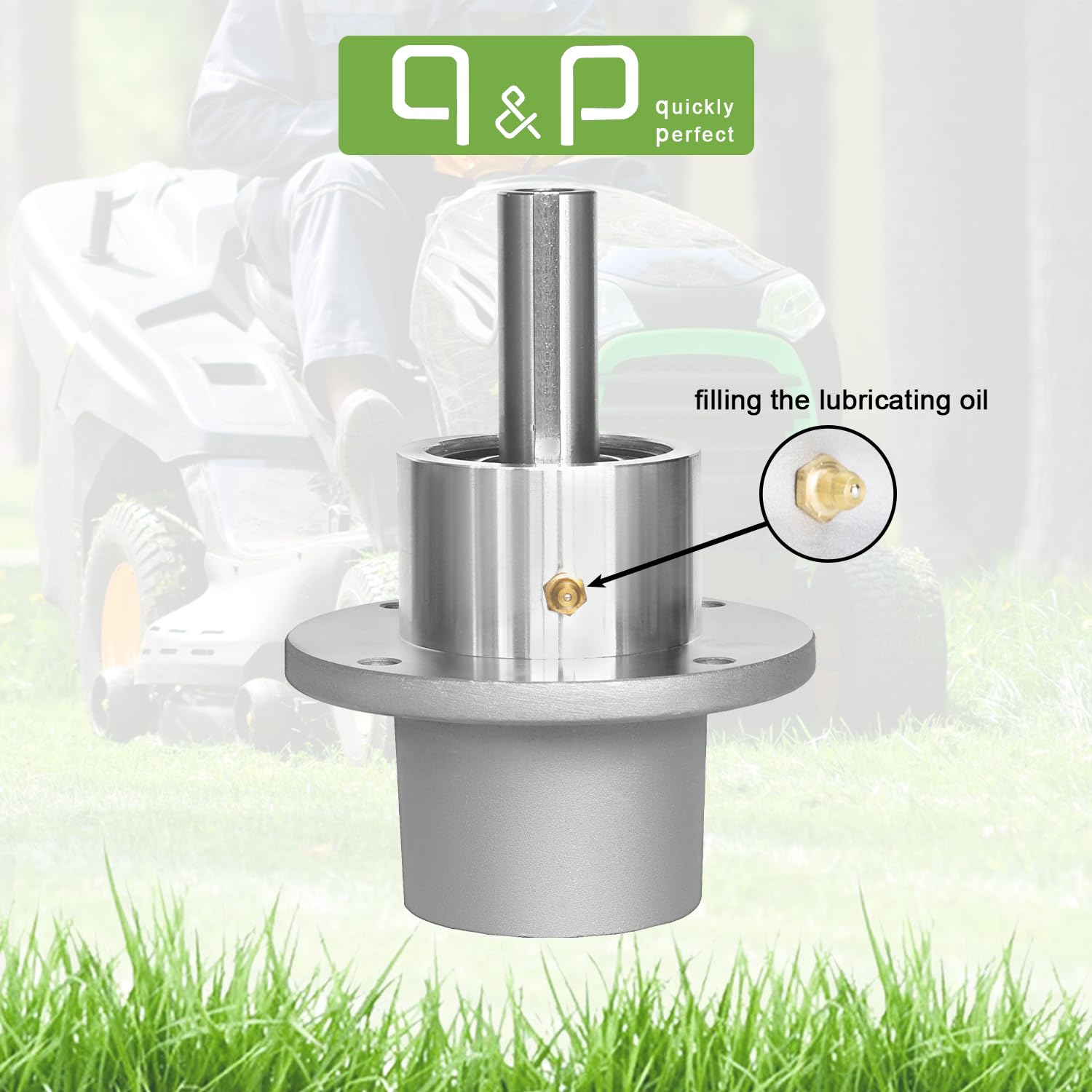 q&p Soporte de montaje de husillo eléctrico para exteriores que sustituye a Scag 46400 46020 46400 Encore 71460007 Ferris 1530301 30301 5030301 5061033 Snapper