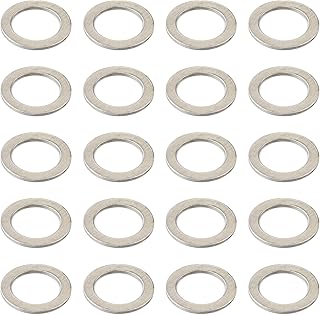 20-Pack Transmission Fluid Drain Plug Crush Washer compatible with Honda Replacement for Part #90471-PX4-000 works with Accord Acura Civic Ridgeline Odyssey CRV CR-V Pilot Fit Element