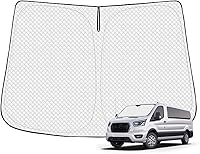 Vista 25 de Parasol para parabrisas para Ford Escape 2020-2025 2026, accesorios gruesos de 6 capas plegables para ventana delantera, protector de visera solar