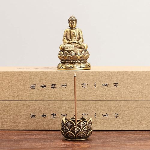Miniatura 6 de Soporte de incienso de loto,Quemador de cono de olor pequeño,Mini regalo de decoración de flor de loto de estilo asiático