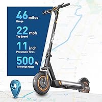 Vista 2 de Hiboy MAX Pro/S2R Plus/U2 Pro Electric Scooter, 500W–810W Peak Motor, 19–22 MPH, 22–46.6 Miles Long Range, Foldable Commuter Electric Scooter for