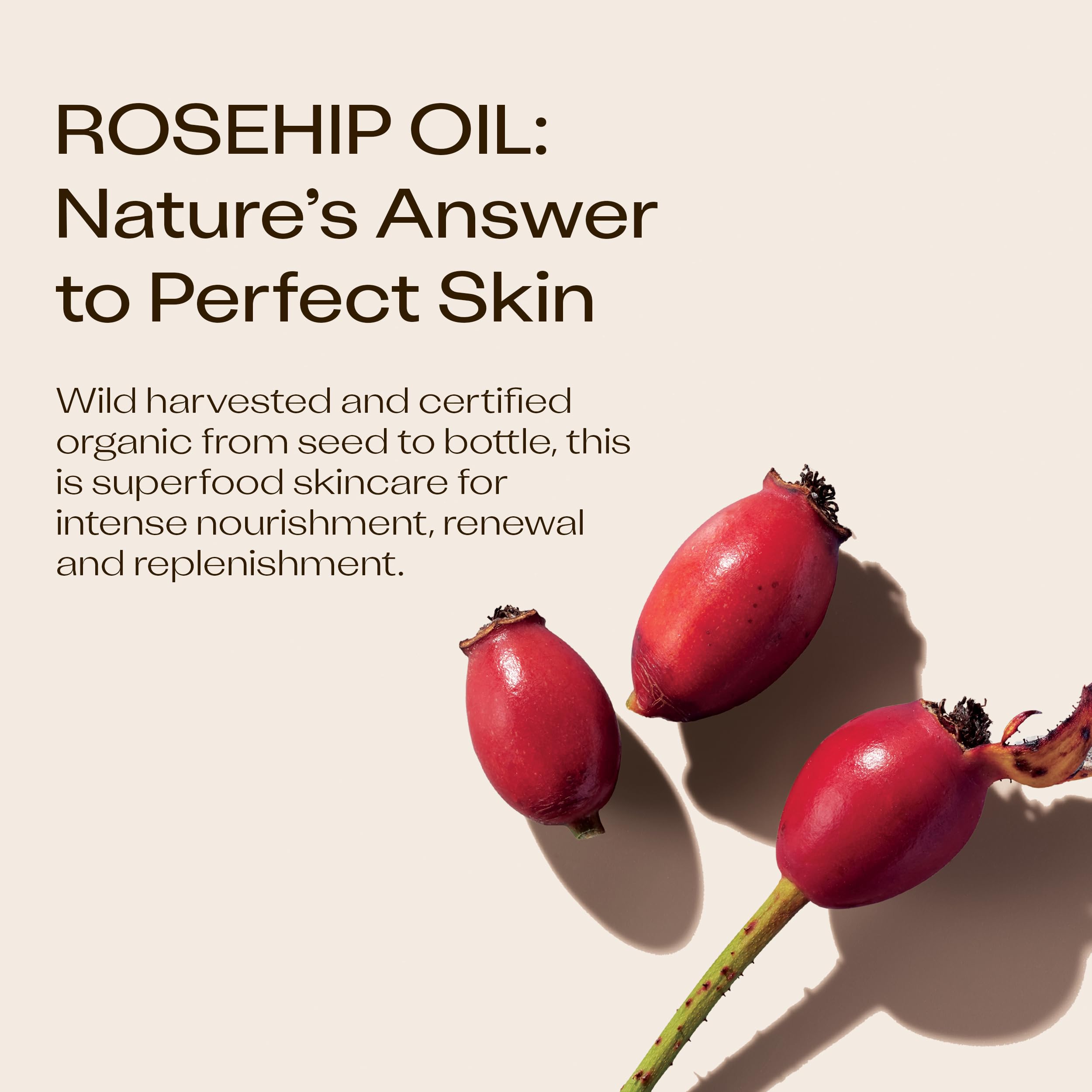 Trilogy Certified Organic Rosehip Oil, olejek do twarzy