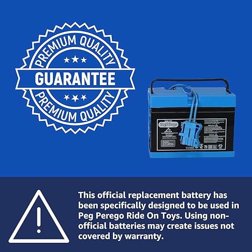 Miniatura 2 de Batería Peg Perego de 12 V (paquete de envío directo)