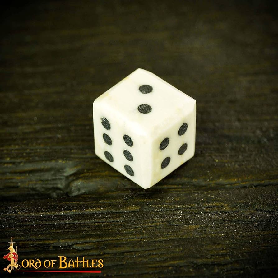 Amazon | Lord of Battles 中世バイキングダイス6個セット はめ込み