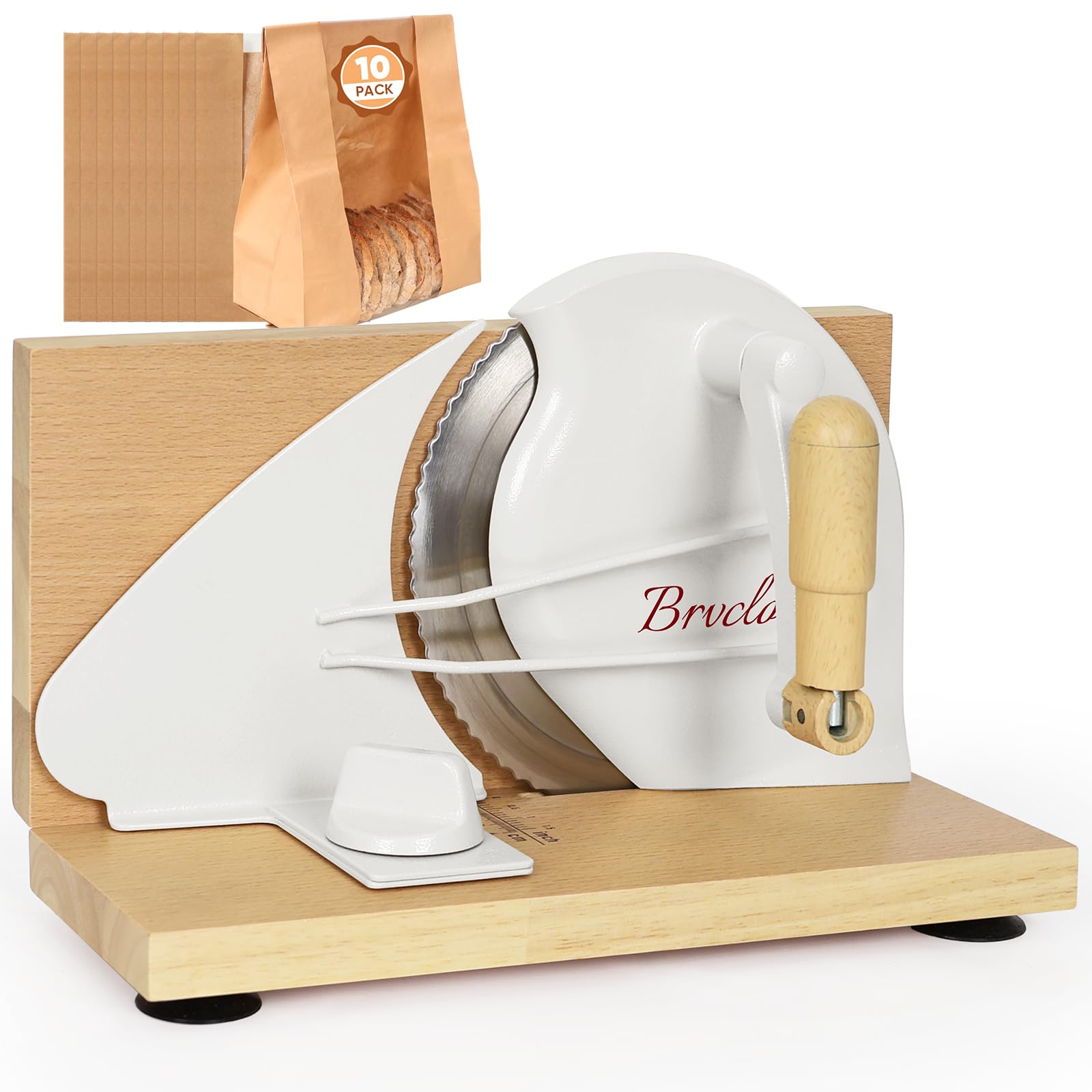 Brvclon Bread Slicer - Make Perfect Slices! -14