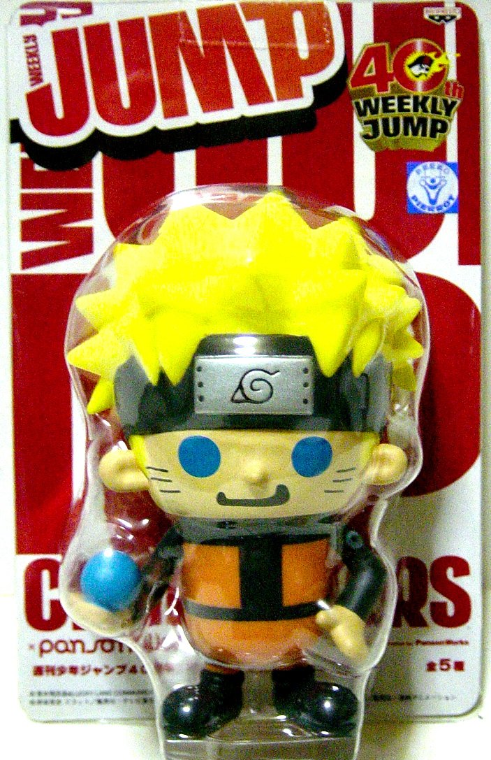 Amazon.co.jp: パンソン×週刊少年ジャンプ40周年 ソフビフィギュア5