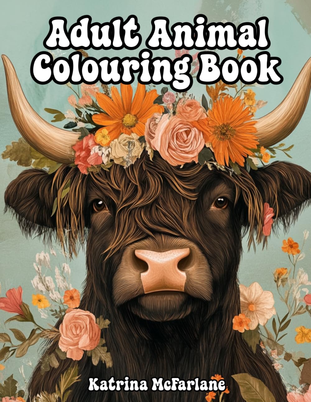 Adult Animal Colouring Book