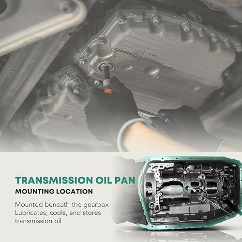 Miniatura 5 de Reemplazo de la bandeja de aceite de transmisión y tapón de drenaje para Audi TT Volkswagen Golf 2010-2018 Beetle Passat Jetta Rabbit