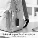 ZORBES® Compatible with Xiaomi Band 10/10 NFC/9/9 Pro/8 Active/8 Pro/Band 2, Smart Watch Charger Adapter USB-C to Magnetic 2-Pin Charger Adapter Compact Travel Charger Connector with Lanyard gallery image