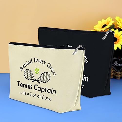 Miniatura 6 de Mikela Regalos de capitán de tenis para mujer, negro beige (Black+beige)