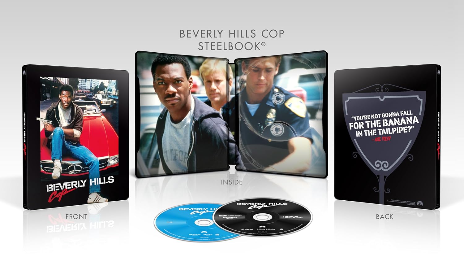 Beverly Hills Cop (Limited Edition Steelbook) [4K UHD +Blu-Ray]