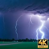 Tranquil Lightning Storm and Thunder Sleep Harmony for Fire TV