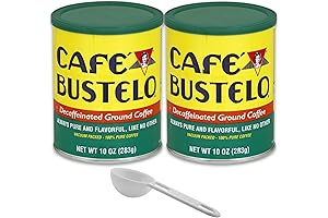 Cafe Bustelo Decaffeinated Coffee: Savor the bold, savory flavor without the caffeine buzz