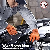 Vista 34 de Schwer ProGuard Highest Level Cut Resistant Work Gloves PR3326 for Extreme Protection，ANSI A9 Cut Gloves with Reinforced Thumb, Non Slip, Non PFAS