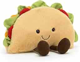 ジェリーキャット　　タコス　tacos バーガー　ぬいぐるみ JELLY CAT - 廃番 新品 ジェリーキャット タコス tacos バーガー
