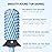 MelodySusie Safety Nail Drill Bits, 3/32\'\' Smooth Round Top Large Barrel Carbide Bits, Suitable for Manicure Pedicure Cuticle Gel Polishing, Beginners Bits, Light Blue, Series Bit-S, XC