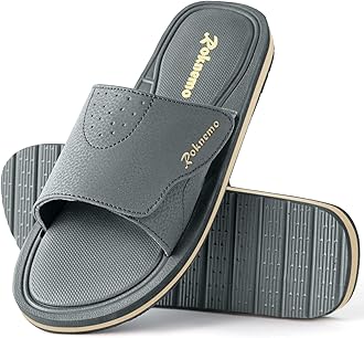 Mens Adjustable Slides
