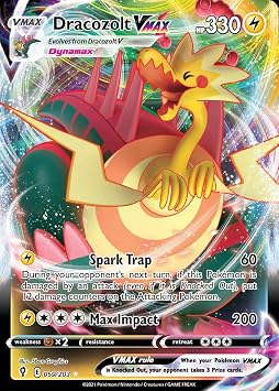 Dracozolt VMAX - 059/203 - Ultra Rare - Evolving Skies - NM/M