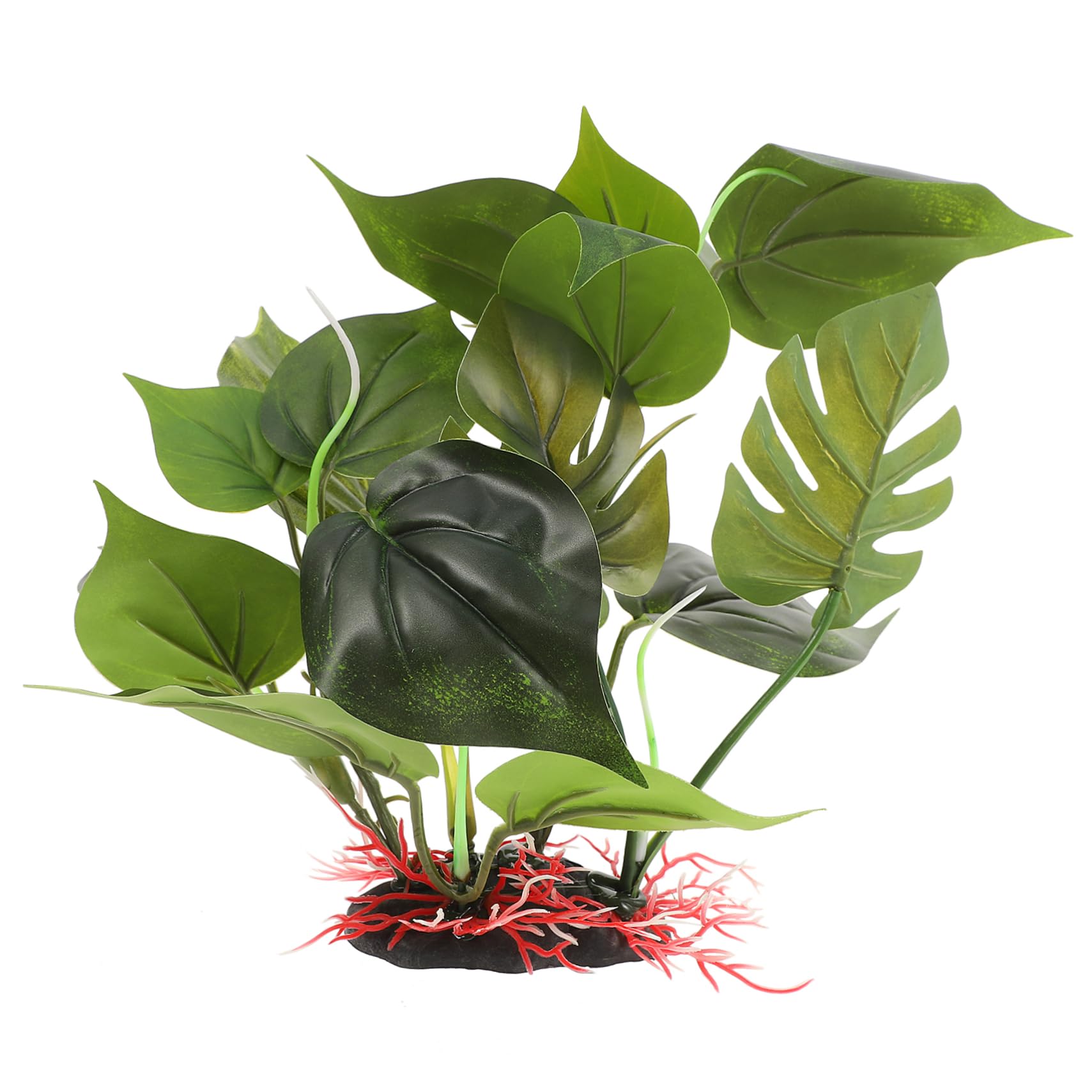 Kisangel 3piezas Planta Artificial para Acuario Decoración De Plástico para Peceras Adorno y Natural para Betta y Accesorios Acuáticos para Acuarios De Agua Dulce y Salada