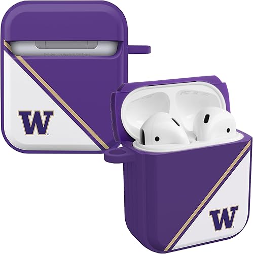 Miniatura 17 de AFFINITY BANDS Washington Huskies Camo HDX - Funda compatible con Apple AirPods Generación 3 Camo,Champion Series,Classic,Washington