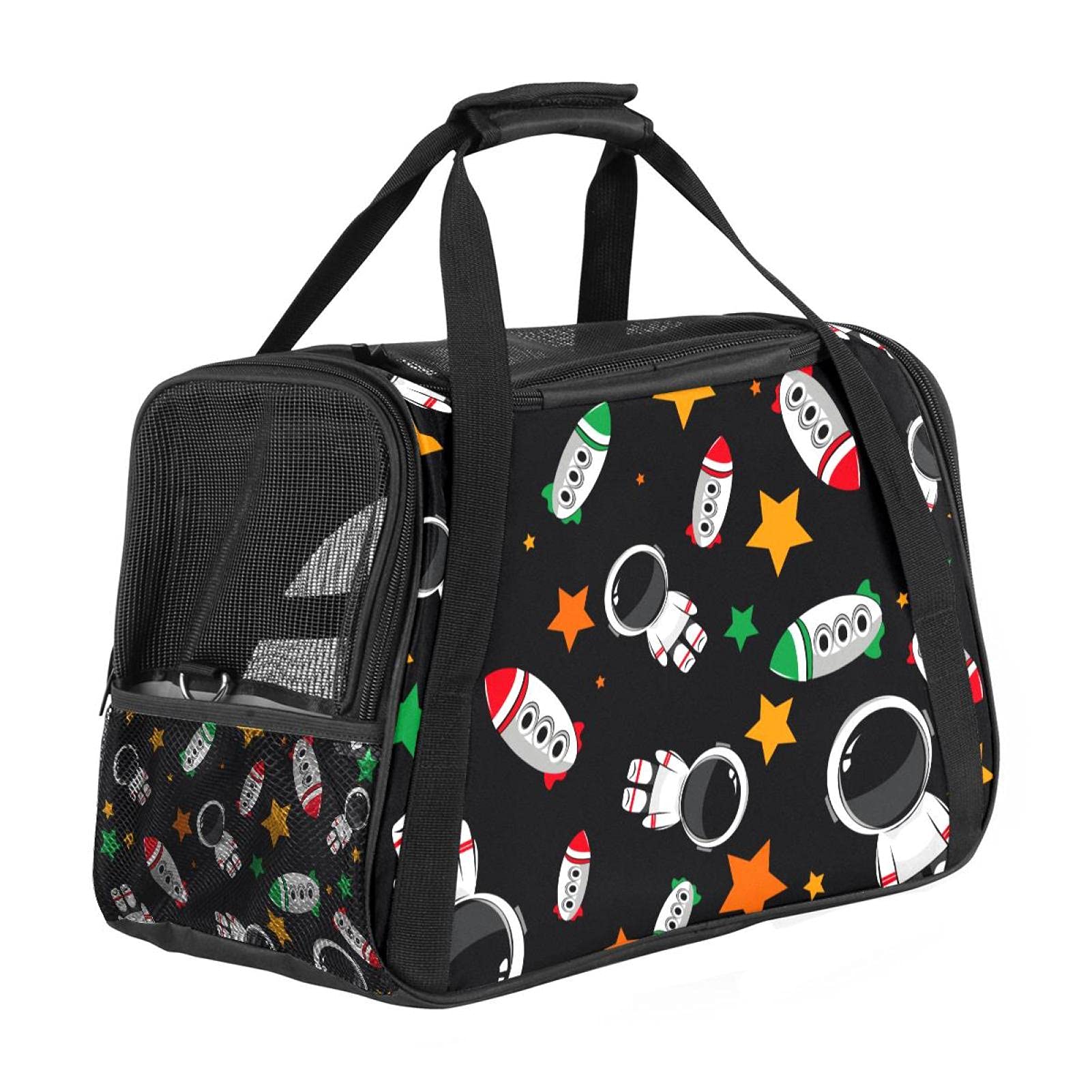 Sac de transport portable pour chat pour voyager en avion serein