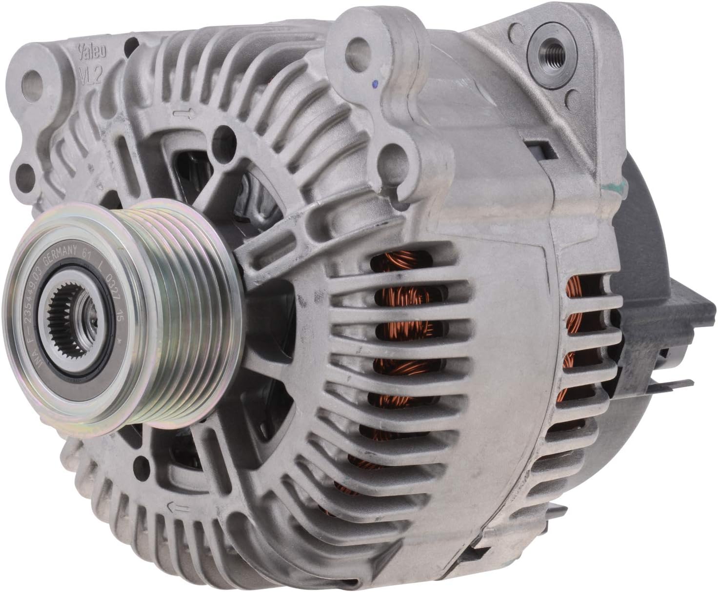 Valeo 439624 OEM Alternator Compatible with Audi Q7 3.6L 2007-2008