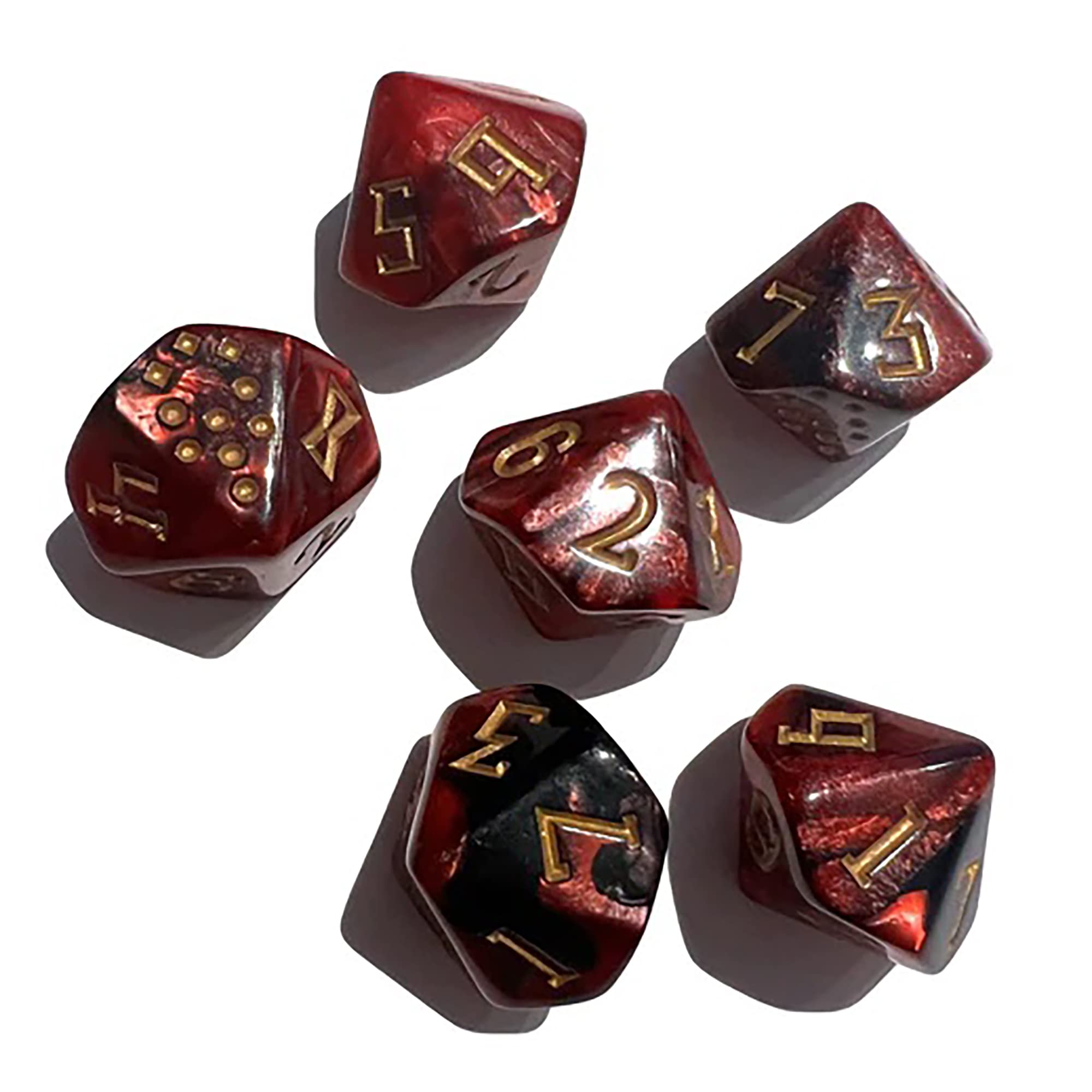Amazon.com: Modiphius Kult: Divinity Lost Dice Set, Inferno