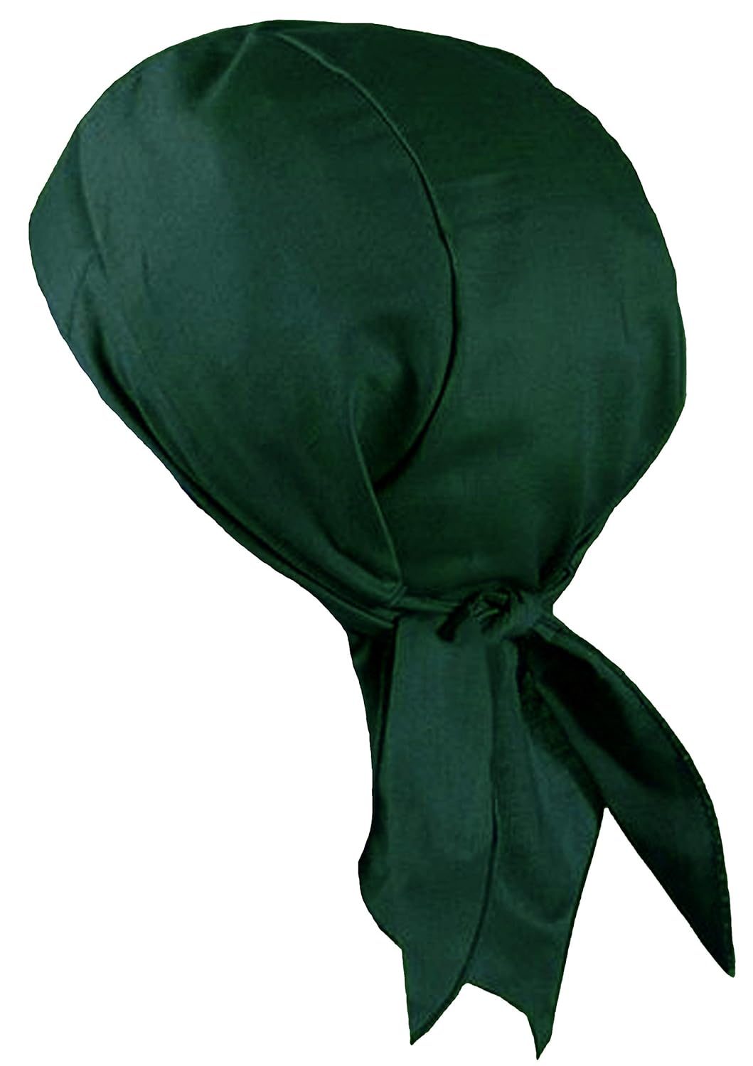 Solid Color Doo Rag with Sweatband Made in America Skull Cap for Men Women