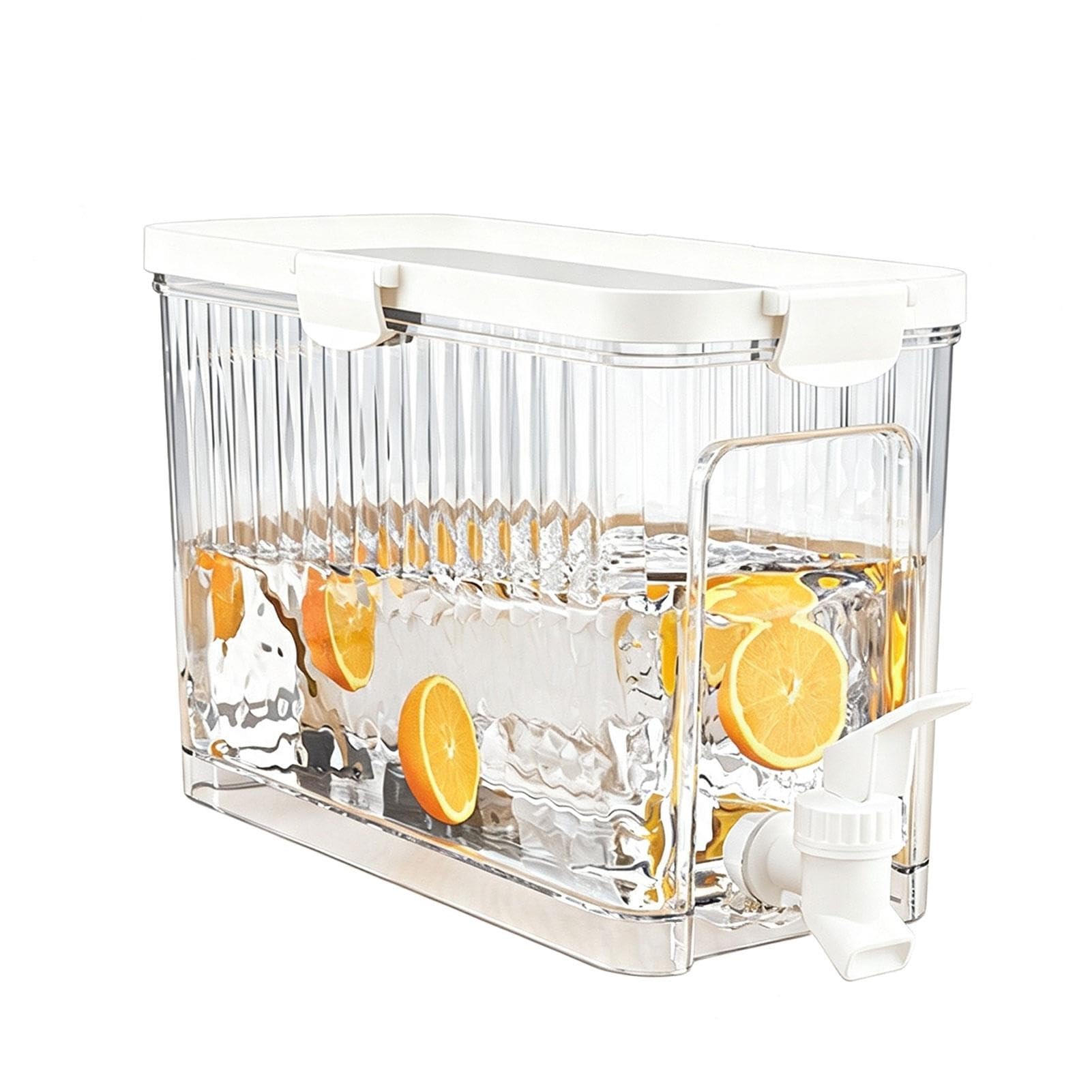 Secchio Acqua Fredda 3,2 Litri Dispenser Bevande Rubinetto Frigo Campeggio