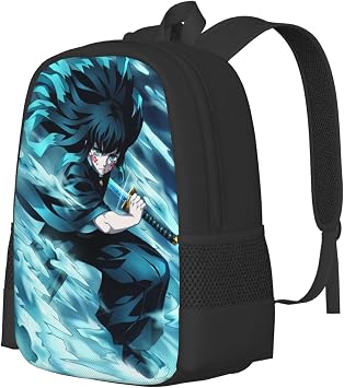 Muichiro Tokito Backpack,3d Print Laptop Backpack Lightweight Casual Daypack Bookbag 16.5 In, 17 Inch