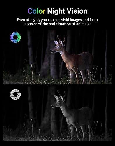 Miniatura 4 de LaView Cámara de seguridad para exteriores 4G LTE, cámaras HD 2K para seguridad del hogar con detección de movimiento y seguimiento, IP65