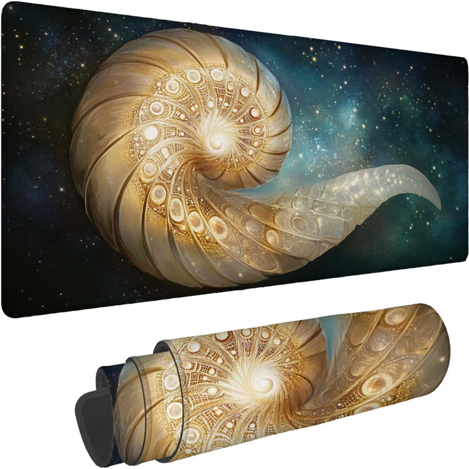 Gamingowa podkładka pod mysz 1200 x 600 x 3 mm, XXL, wodoszczelna, odporna na ścieranie, z przyszytymi krawędziami, podkładka na biurko, poprawia prędkość i precyzję, do laptopa, komputera
