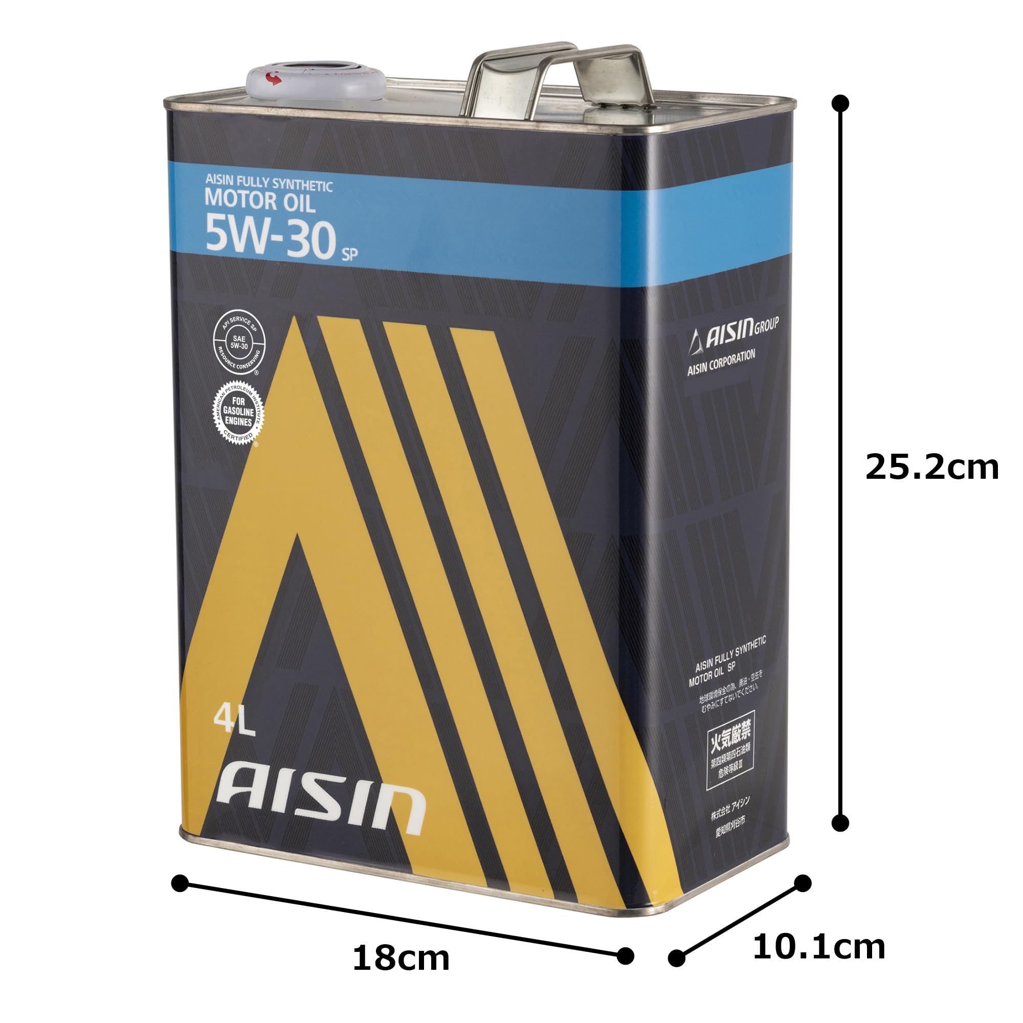 Amazon | アイシン(AISIN) 車用 ガソリン車用 エンジンオイル 5W-30