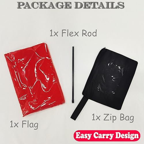 Miniatura 4 de Wuchieal Banderas flexibles de adoración de alabanza porfética, radio de 55 x 74 pulgadas, serpentina semicírculo de ministerio de danza