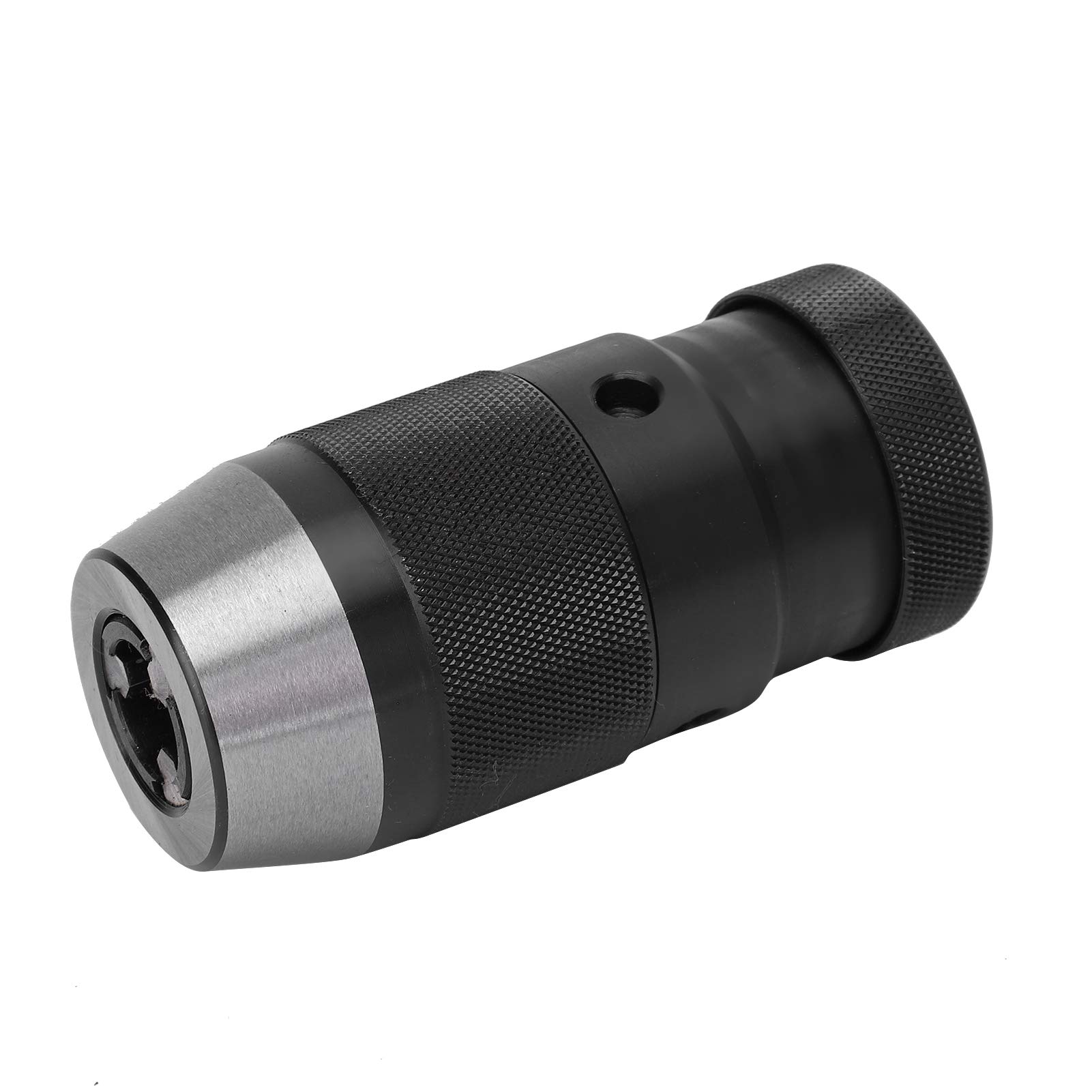 Mandrino per trapano autobloccante senza chiave B16 Precisione 0 16mm Adattatore per campo di serraggio per torni fresatrici Acciaio ad alta velocità Resistente al calore durevole