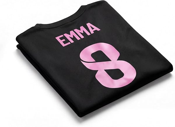 Maglia da Calcio per Bambini Personalizzata con Nome e Numero β per Ragazzi e Ragazze - 5