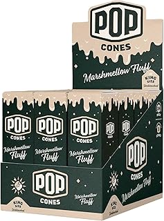 Marshmellow Fluff - King Size, Cones Unbleached - Box of 24