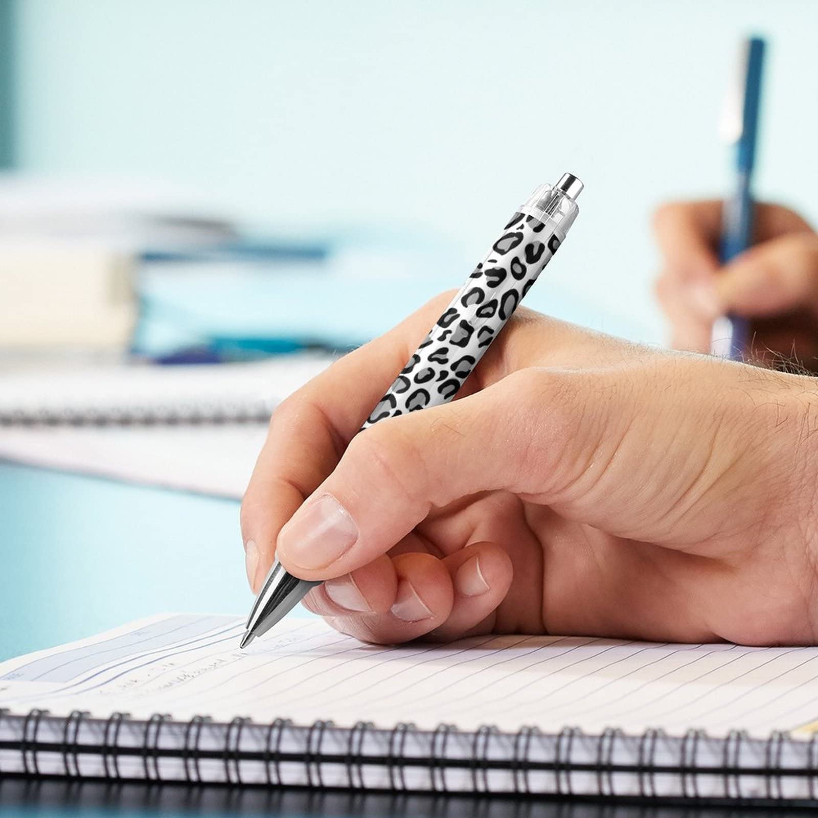 Penne a sfera per aereo, inchiostro blu, penna a sfera per scrittura liscia, per ufficio, scuola, 1 pezzo