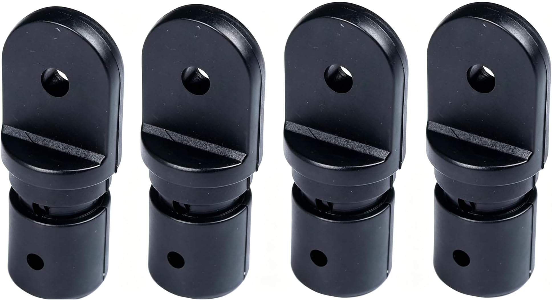 MX Boat Bimini Top Fittings Nylon Eye End Cap,Bimini Top Hardware Cover Cap Eye End Used for Kayak,Canoe,Marine Boat 4 Pack