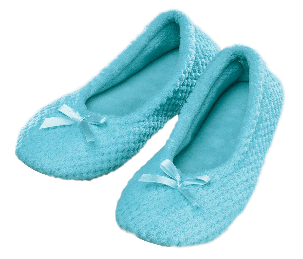 blue ballerina slippers