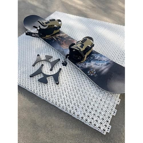 Dryslope Snowboard & Ski Training Mat – Gratori Ground Trick Trainer for Freestyle Practice, Spins, Presses, Balance Training & Off-Season Skill Progression